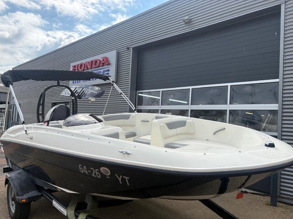 Bayliner Element E5 2015 70PK, Watersport en Boten, Speedboten, Zo goed als nieuw, Bayliner, Benzine, 70 tot 120 pk, Buitenboordmotor