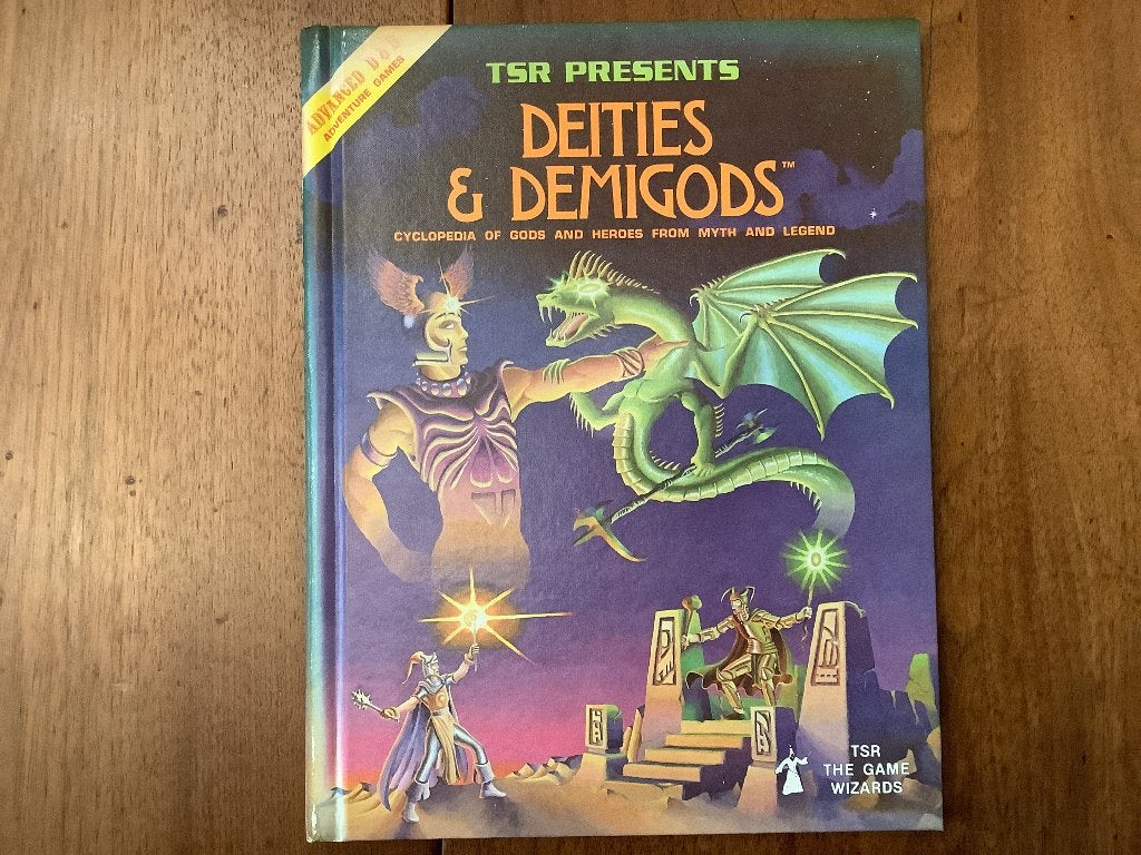Deities & demigods AD&D, Ophalen of Verzenden, Zo goed als nieuw, Overige soorten, Boek of Catalogus