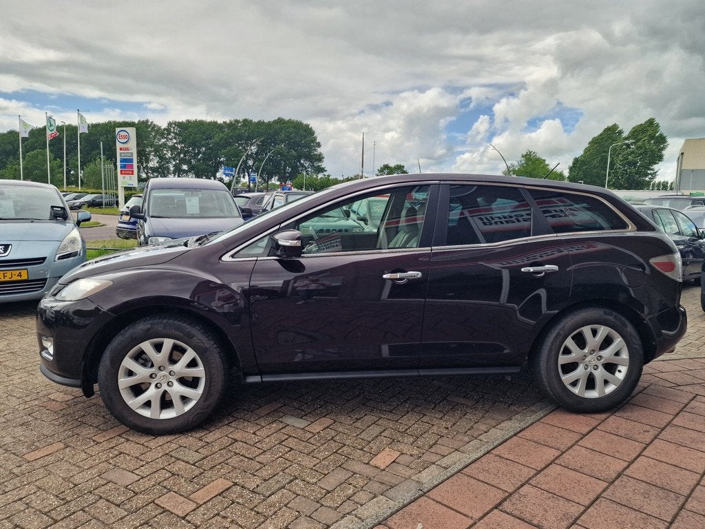 Mazda CX-7 2.3 Turbo Executive - Leer - Xenon - Stoelverwarm, Auto's, Mazda, 1450 kg, Gebruikt, 1670 kg, 4 cilinders