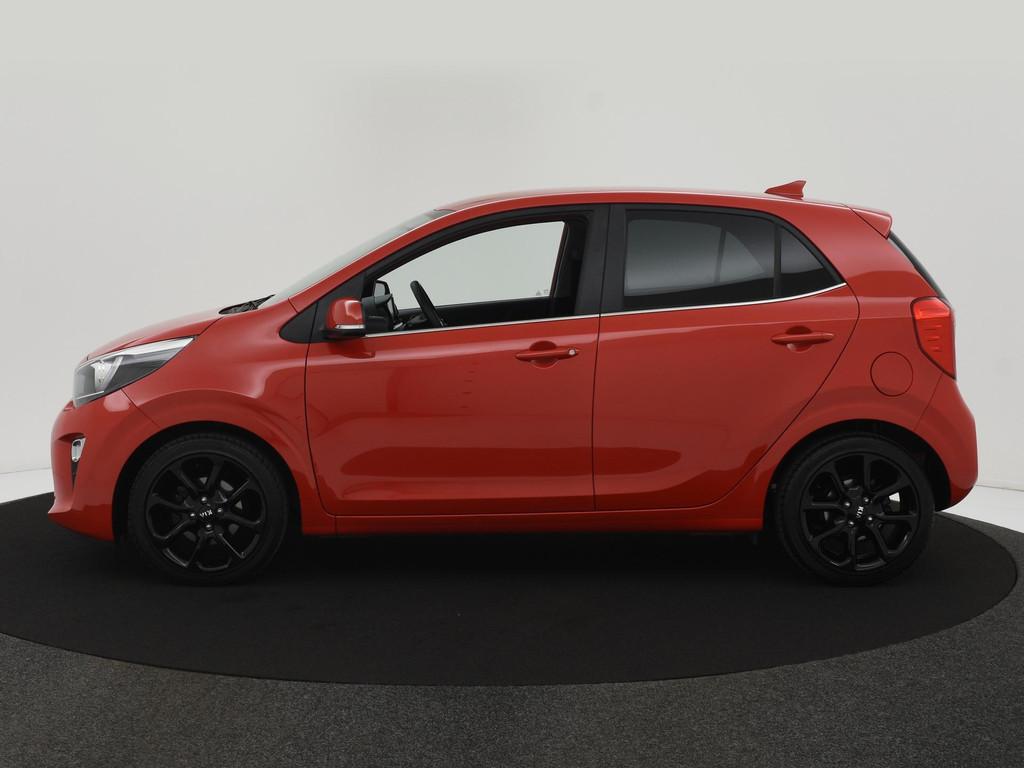 Kia Picanto 1.0 CVVT Design Edition LEER|NAVI|CLIMA|CRUISE|C, Gebruikt, Euro 6, 4 stoelen, Handgeschakeld