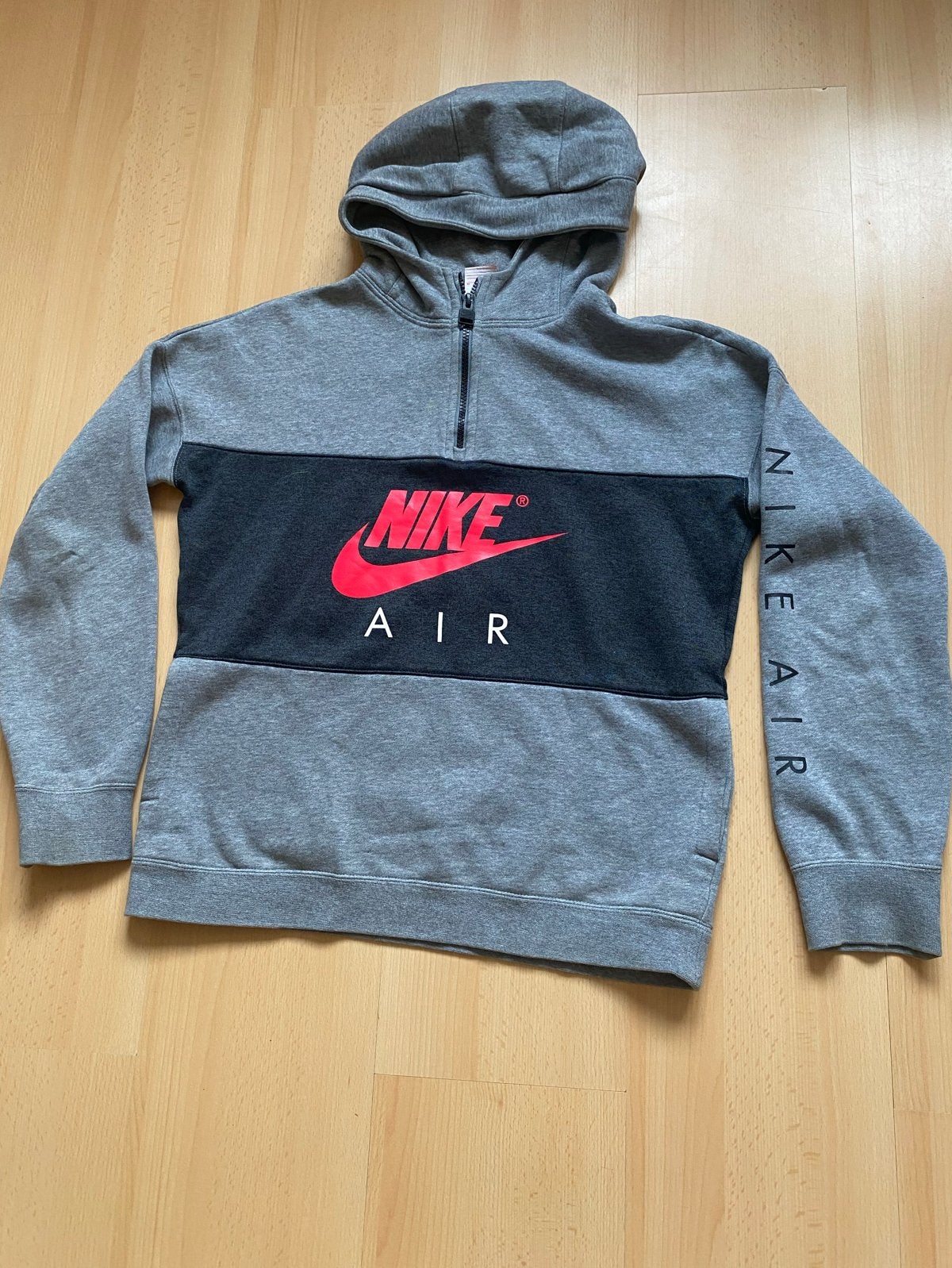 Nike Air Hoodie Grijs - Maat XL (158-170cm), Ophalen of Verzenden, Gebruikt, Jongen of Meisje, Trui of Vest