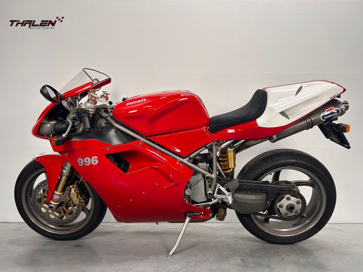 DUCATI 996 S H1 Monoposto ( SPS ) 996s  (bj 2001), DUCATI, 2 cilinders, Bedrijf, Onbekend