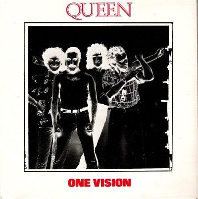 QUEEN - One Vision (ps) 7"single, Ophalen of Verzenden, Zo goed als nieuw, 7 inch, Pop