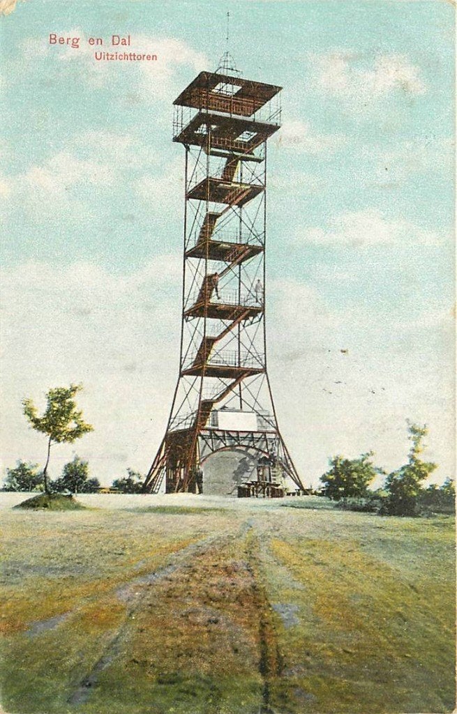 388-213-035 Berg en Dal Uitzichttoren, Verzenden, Voor 1920, Gelderland