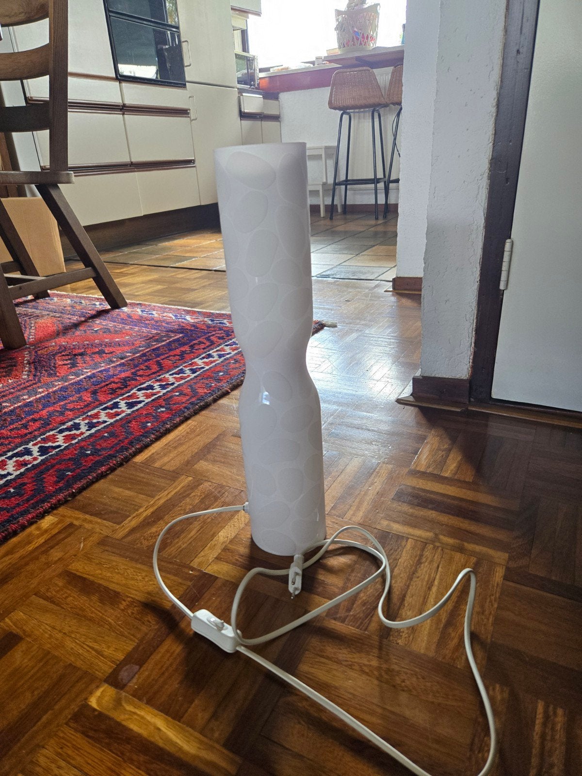 Vintage IKEA Smärt lamp, Kunststof, Gebruikt, 100 tot 150 cm, Modern, Organisch