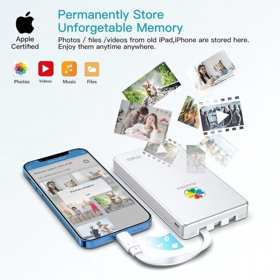Externe harde schijf – Portable opslag – iPhone opslag, Corvance B.V., Verzenden, Nieuw, Corvancebol@gmail.com