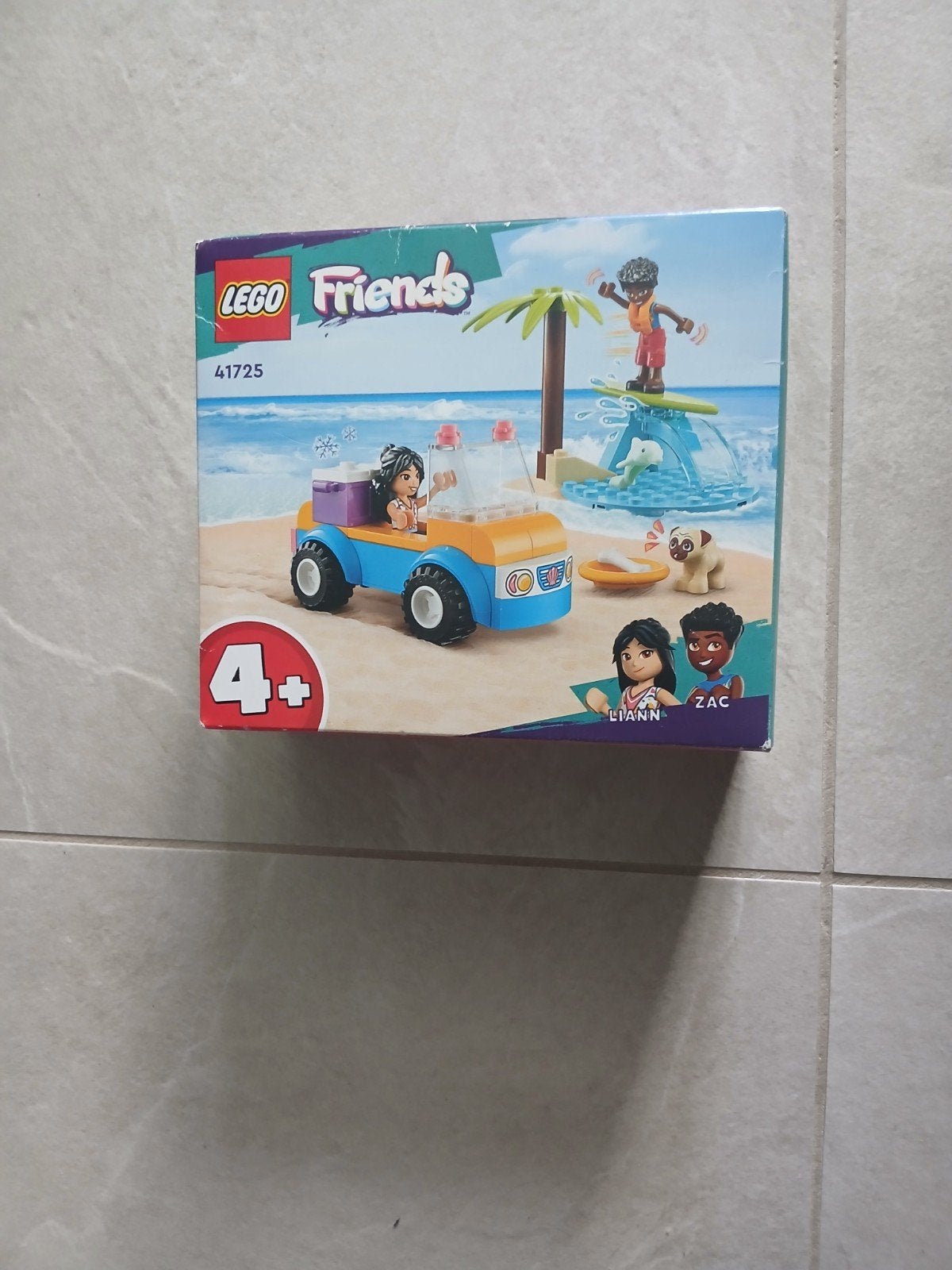 LEGO Friends 41725 Strandbuggy met accessoires, Lego, Inclusief minifiguren, Nieuw, Friends