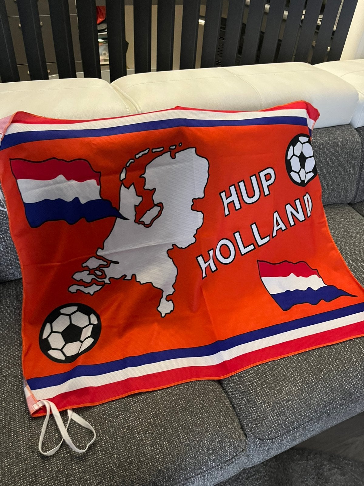 Hup holland hup vlag, Ophalen of Verzenden, Gebruikt