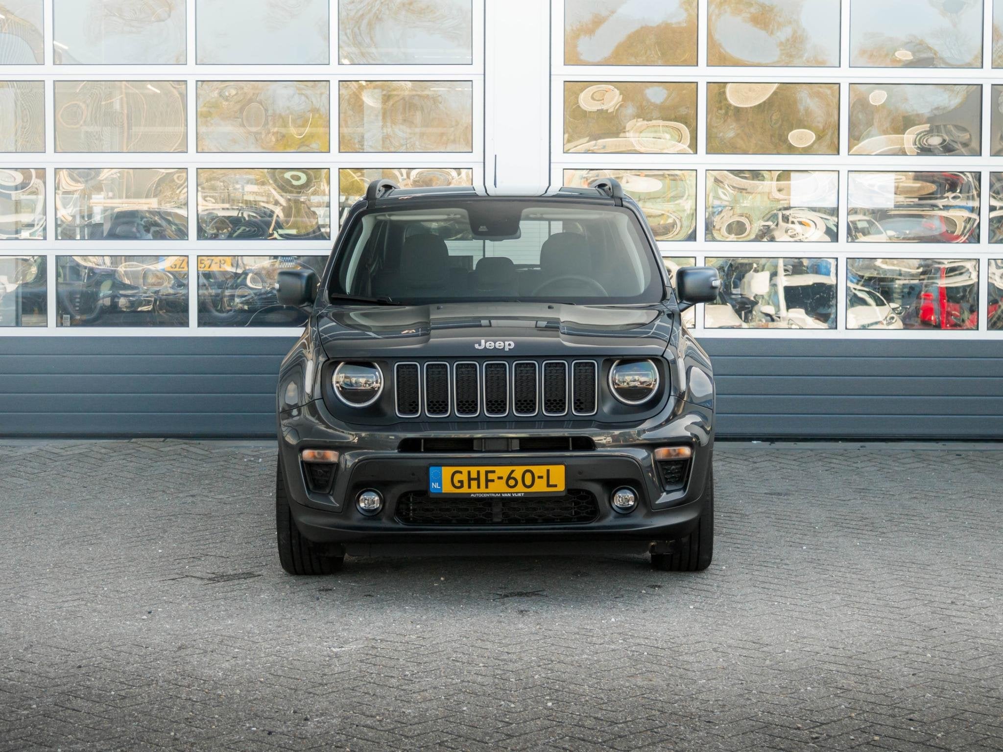 Jeep Renegade 1.5T e-Hybrid Summit | Leder | Schuif/Kantelda, Auto's, 12 maanden, Gebruikt, 4 cilinders, Verwarmde buitenspiegels