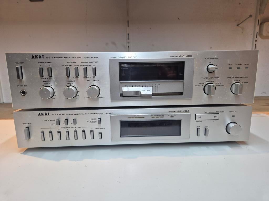 Akai AM - U03. Tuner AT-V04., Ophalen, Overige merken