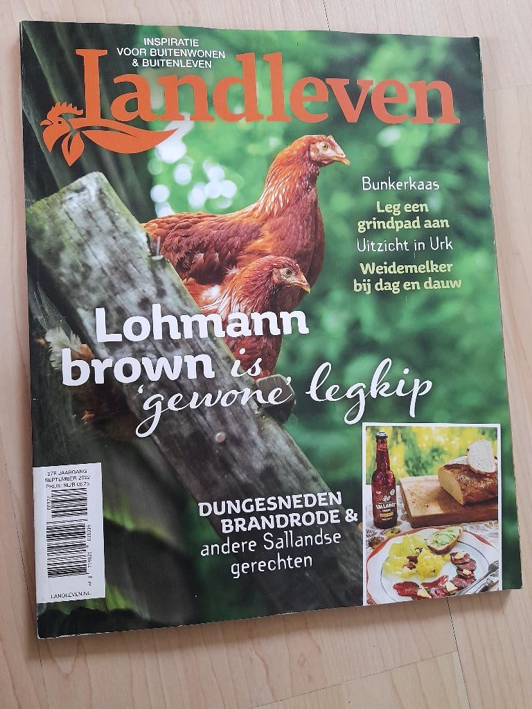 TIJDSCHRIFT LANDLEVEN DIVERSE 2022, Boeken, Tijdschriften en Kranten, Ophalen of Verzenden, Zo goed als nieuw