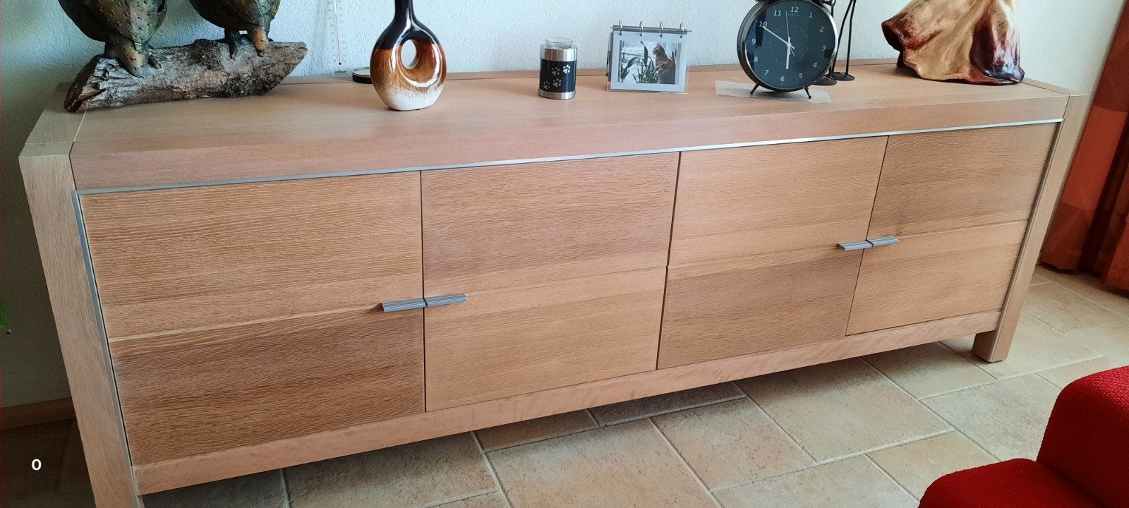Mooi dressoir 240cm lang 50cm breed 90 hoog., Huis en Inrichting, Ophalen, Zo goed als nieuw, 25 tot 50 cm, 200 cm of meer