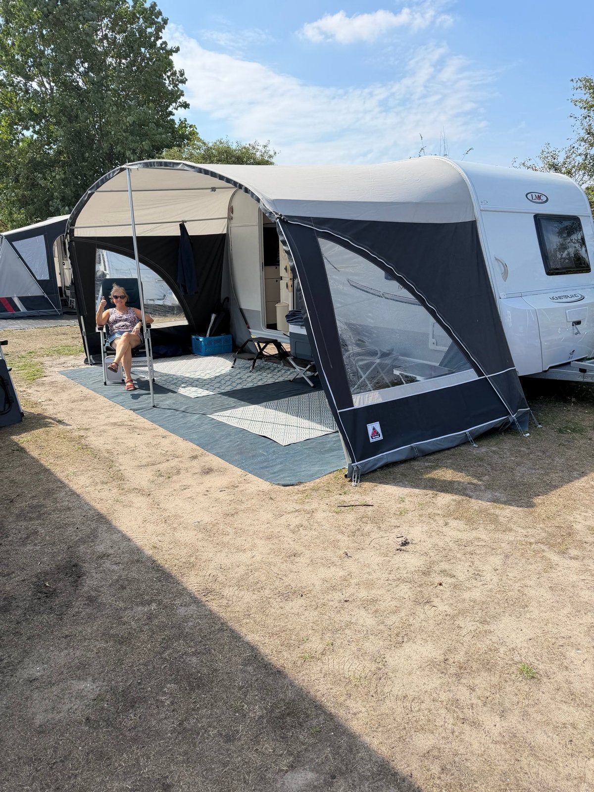Dorema Porto Luifel Maat 9 voor Caravan, Caravans en Kamperen, Ophalen of Verzenden, Gebruikt, Dorema