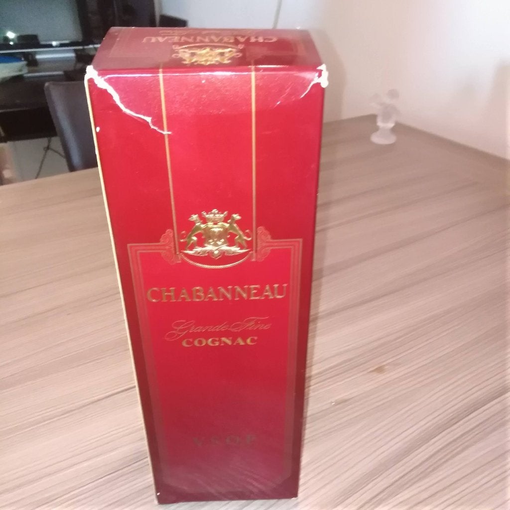 Vintage fles Chabanneau V.S.O.P. Cognac, Ophalen, Zo goed als nieuw, Overige typen