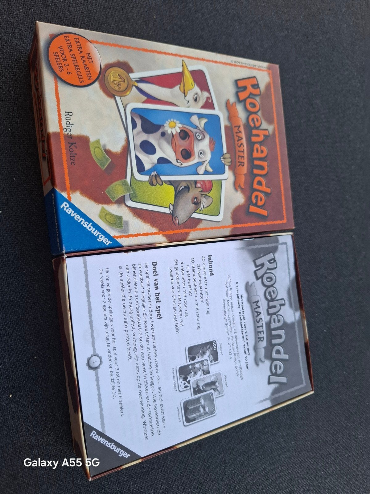 Koehandel Master Kaartspel - Ravensburger, Ravensburger Spieleverlag GmbH, Info@ravensburger.com, Ophalen of Verzenden, Zo goed als nieuw