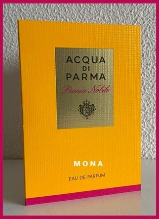 AcquadiParma Peonia Nobile niche parfum sample proefje, Sieraden, Tassen en Uiterlijk, Uiterlijk | Parfum, Verzenden, Nieuw