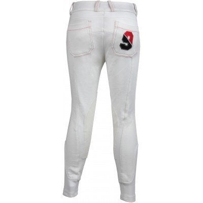 Witte Red Horse Dylan jongens rijbroek maat 128 en 140, Ritssluiting, Ampèrestraat 15-178013PT Zwolle, Kinderen, Dressuur