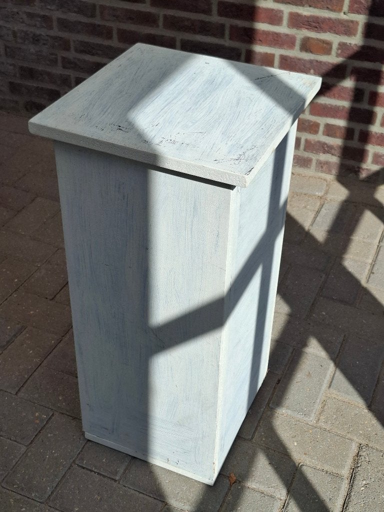 Houten zuil, Ophalen, Gebruikt