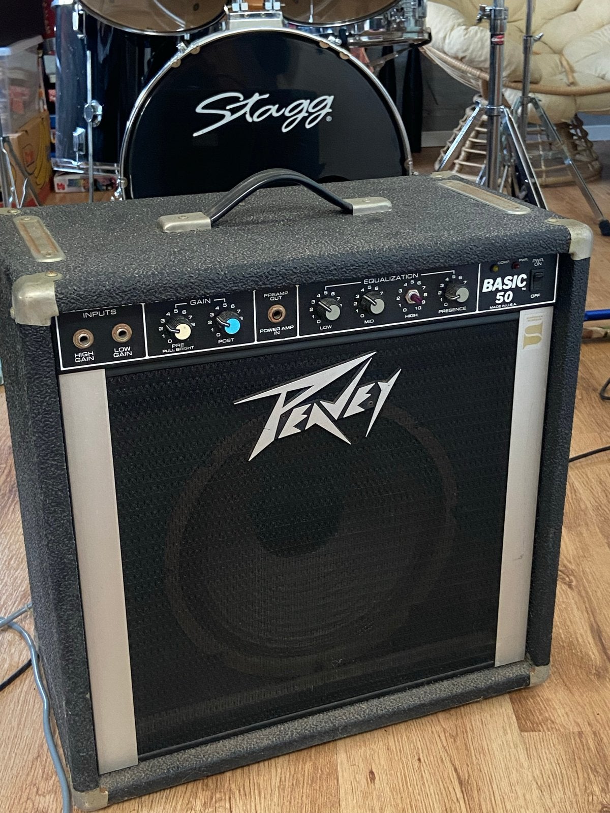 Peavey Basic 50 Basgitaarversterker - 50 Watt, Ophalen, Gebruikt, Basgitaar, 50 tot 100 watt