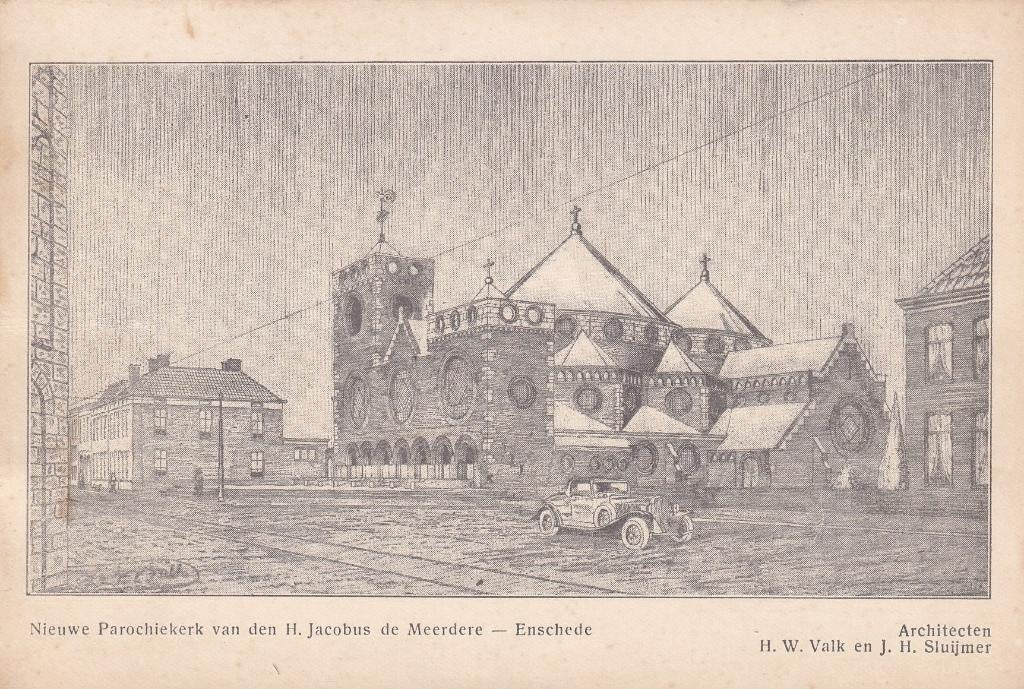 Enschede, H. Jacobus., Verzenden, 1920 tot 1940, Ongelopen, Overijssel