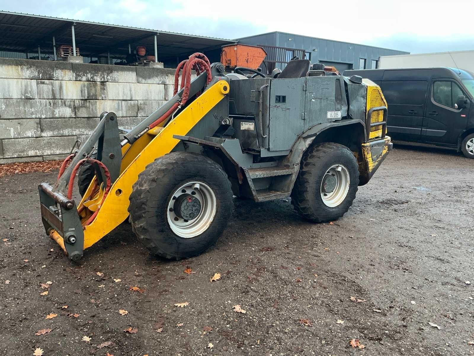 2007 Kramer Allrad 342 Shovel, Wiellader of Shovel