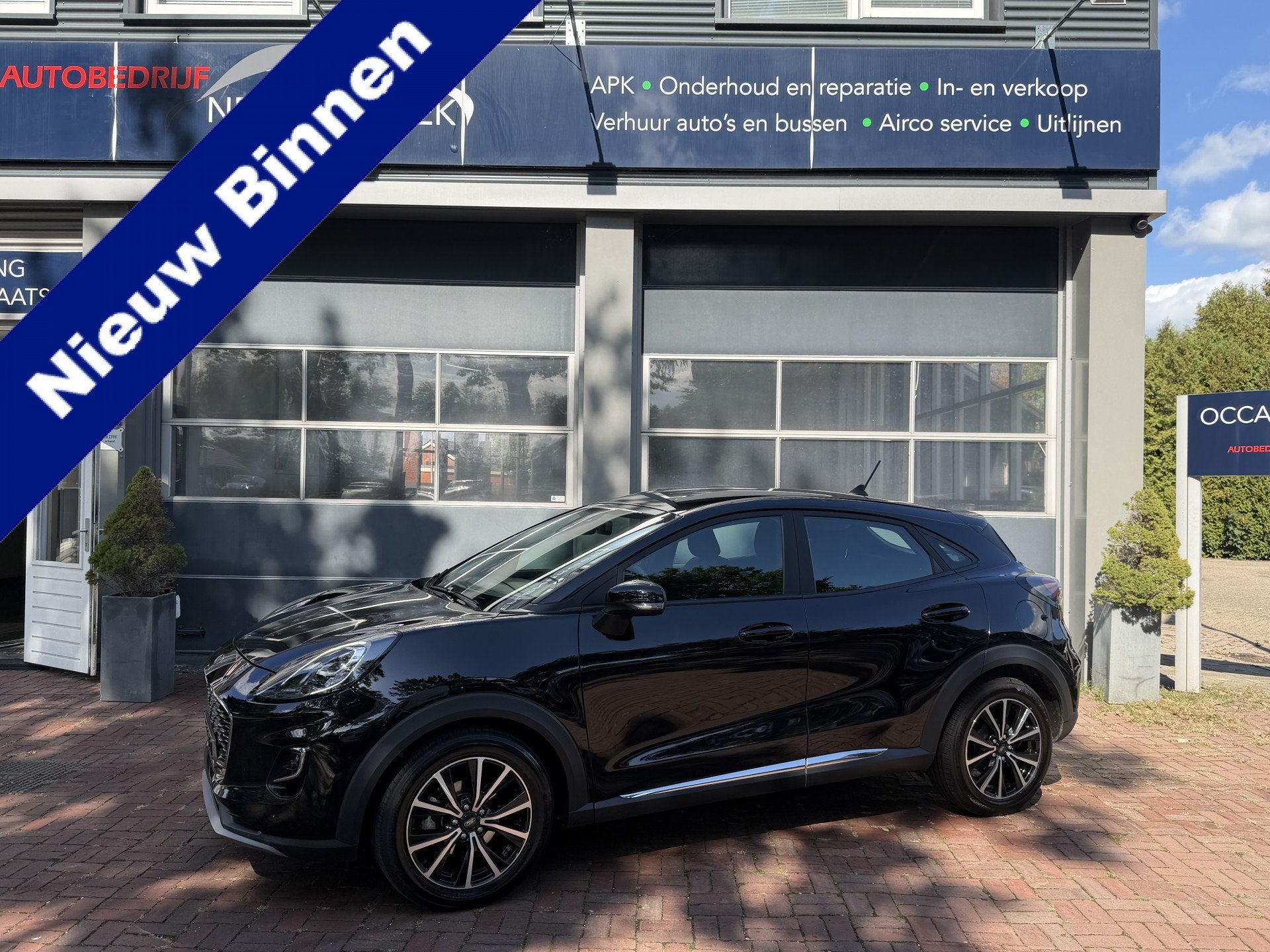 Ford Puma 1.0 EcoBoost ST-Line Bj 2020 Km 57.564 124pk Deale, Dealer onderhouden, Stof, Zwart, Bedrijf
