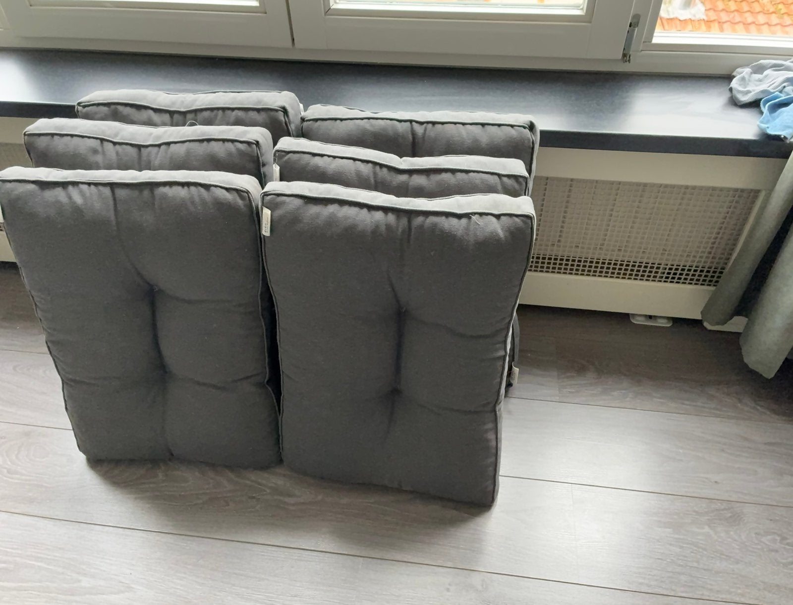 Kussens, lounge kussens, tuinkussens, Tuin en Terras, Ophalen, Zo goed als nieuw