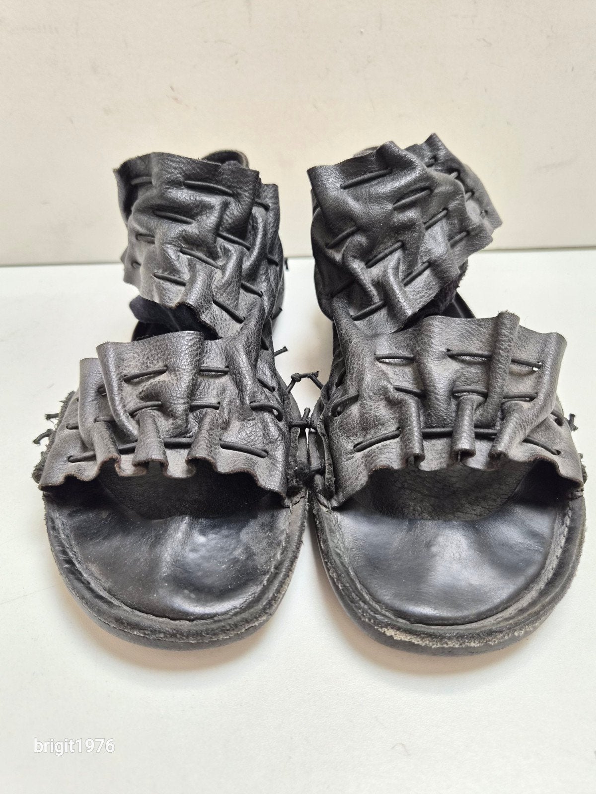 Loints of Holland Sandalen - Topkwaliteit & Comfortabel, Loints of Holland, Zwart, Gedragen, Sandalen of Muiltjes