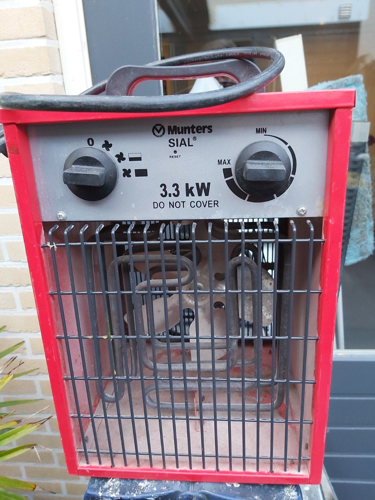 Te koop elektrische kachel, Ophalen, 250 ampère of meer, Elektroden