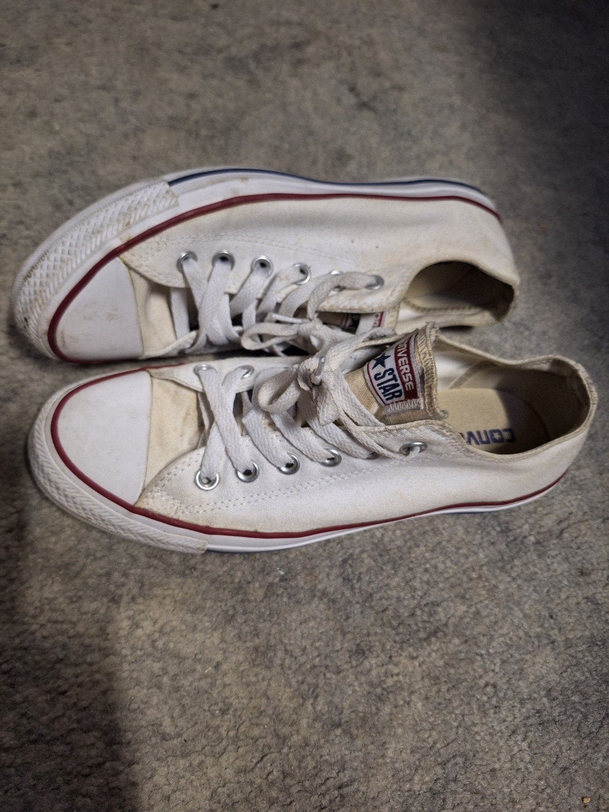 Converse all star, Ophalen, Zo goed als nieuw, Wit, Sneakers of Gympen
