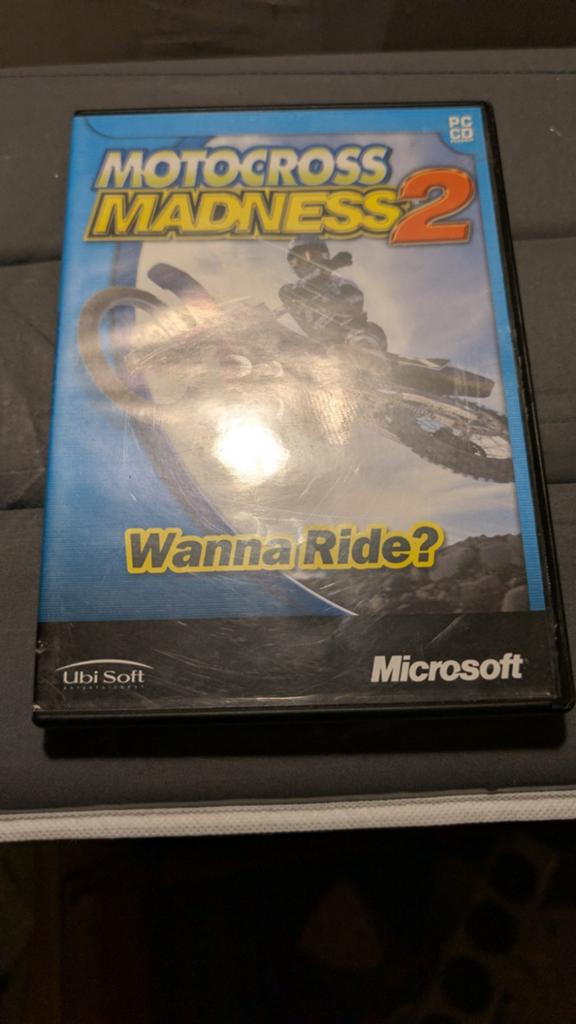 Motocross Madness 2 PC CD-ROM - Klassieke Racegame, Gebruikt, 1 speler, Racen en Vliegen, Ophalen of Verzenden