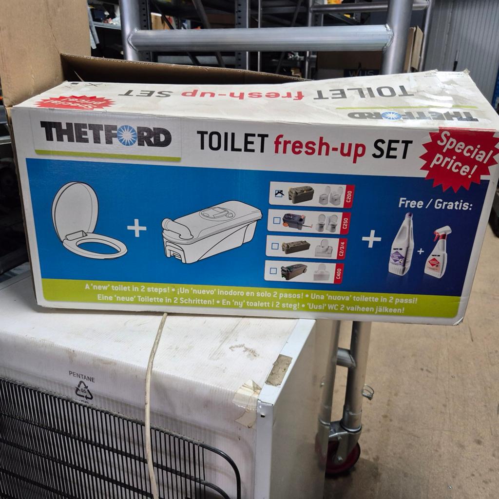 Thetford Toilet Fresh-up Set C200, Caravans en Kamperen, Caravan accessoires, Ophalen of Verzenden, Nieuw