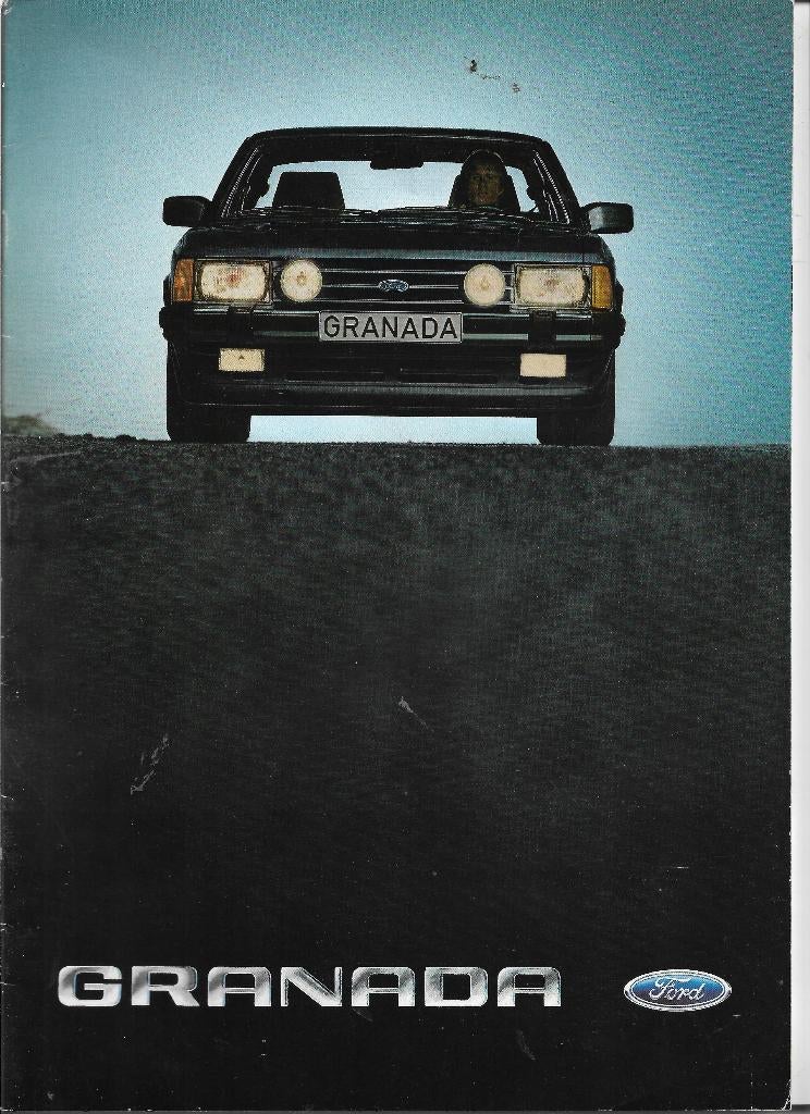 Brochure Ford GRANADA, 1984 (NL)., Ford, Ophalen of Verzenden, Zo goed als nieuw, Ford