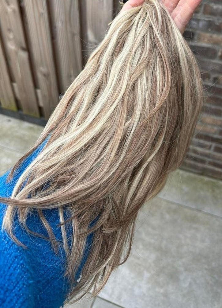 Extensions nanoring, Ophalen, Zo goed als nieuw, Pruik of Haarverlenging
