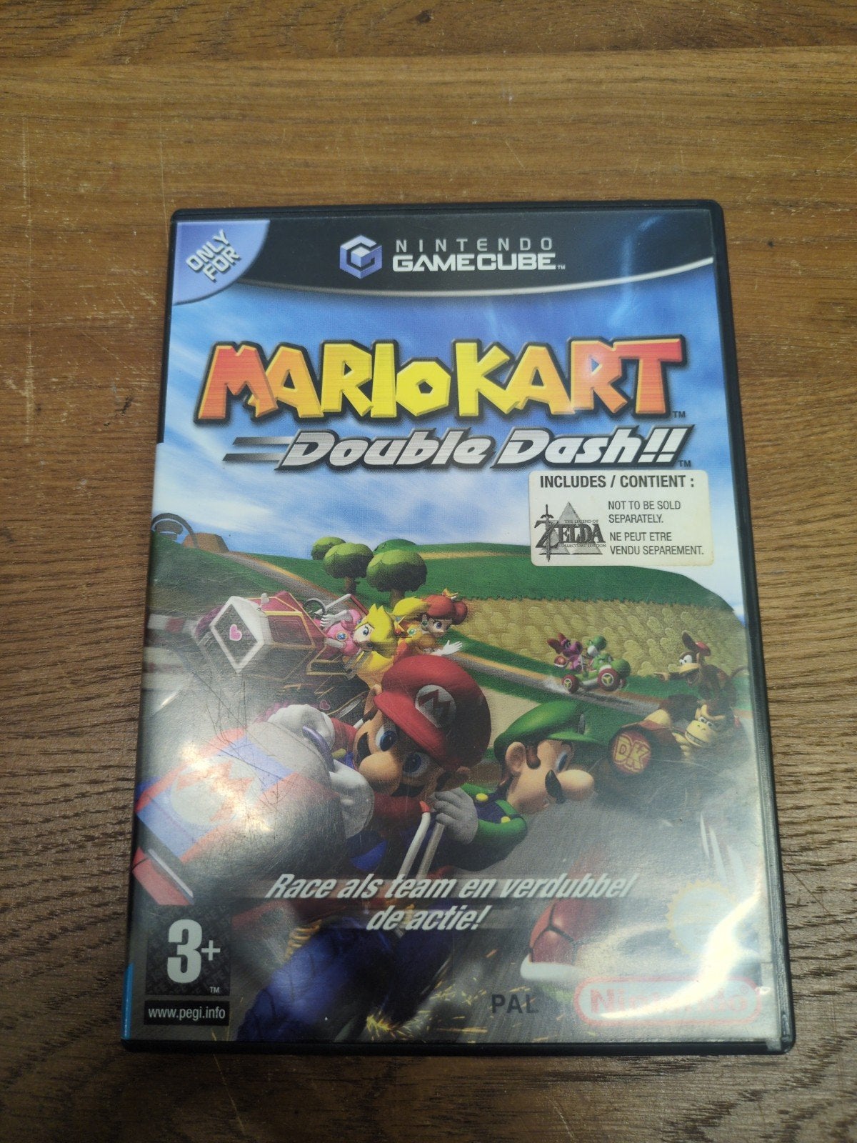 Mario Kart Double Dash + The Legend of Zelda Collector's E, 1 speler, Ophalen of Verzenden, Avontuur en Actie, Vanaf 3 jaar