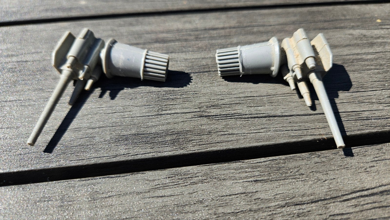 Vintage scoutwaler AT-ST side guns, Verzamelen, Star Wars, Ophalen of Verzenden, Gebruikt, Actiefiguurtje