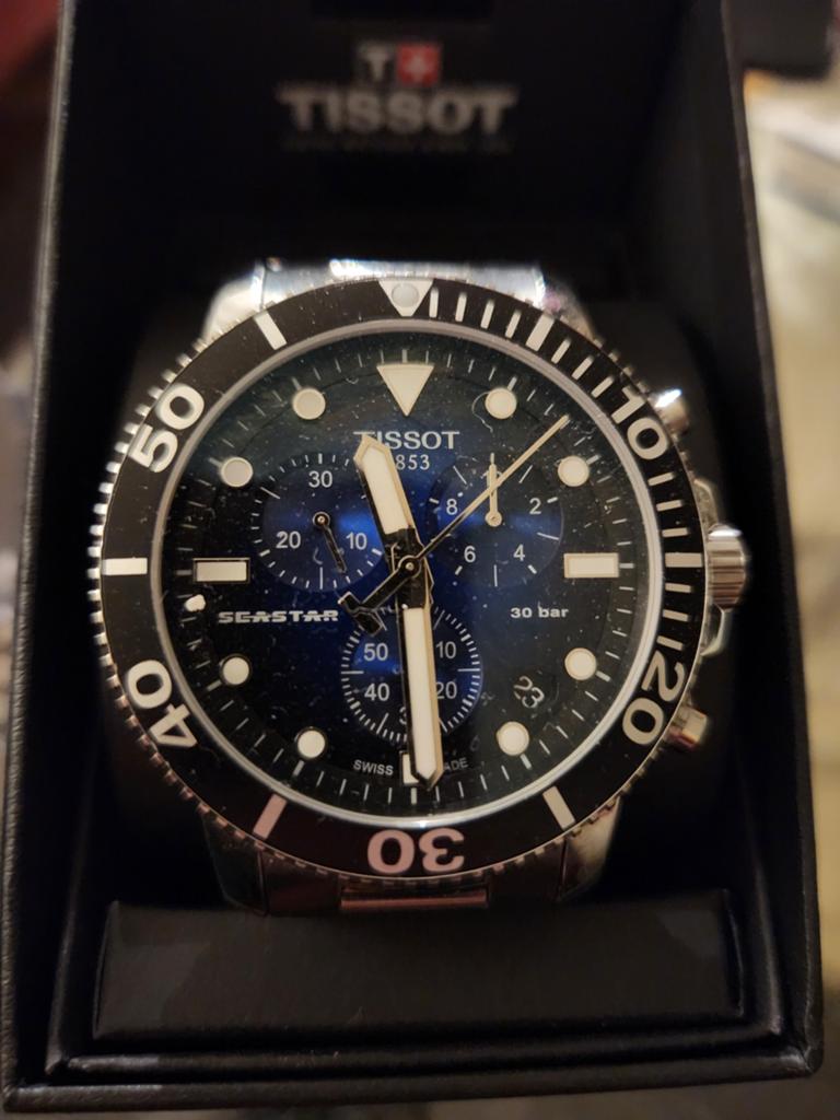 4 Tissot horloges en 1 Festina horloge - diverse modellen, Ophalen of Verzenden