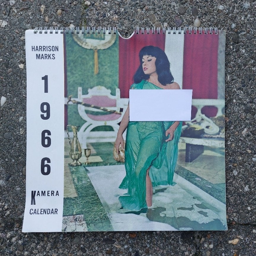 Harrison Marks kalender 1966, Ophalen of Verzenden, 1960 tot 1980, Overige onderwerpen