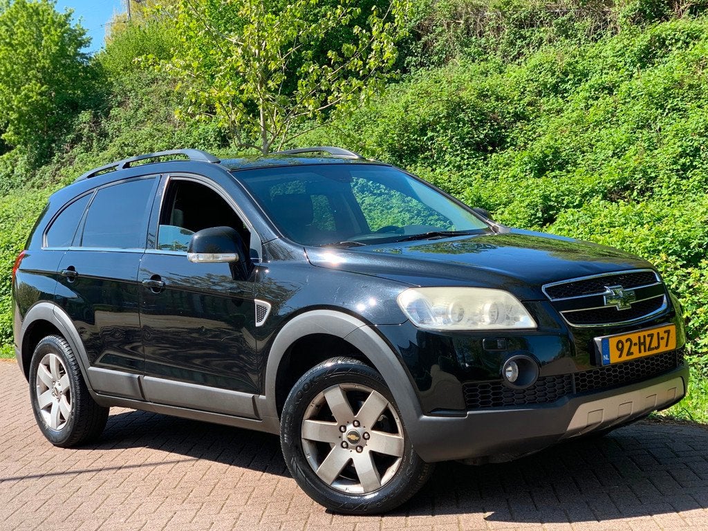 Chevrolet Captiva 2.4i Executive 4X4 AWD 7 PERS LEDER 2009, 136 pk, Gebruikt, 4 cilinders, 7 stoelen