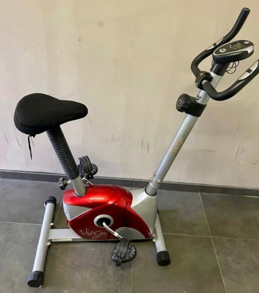 Rössler Virgo hometrainer – nette en complete fitnessfiets, Ophalen, Overige materialen, Benen, Zo goed als nieuw