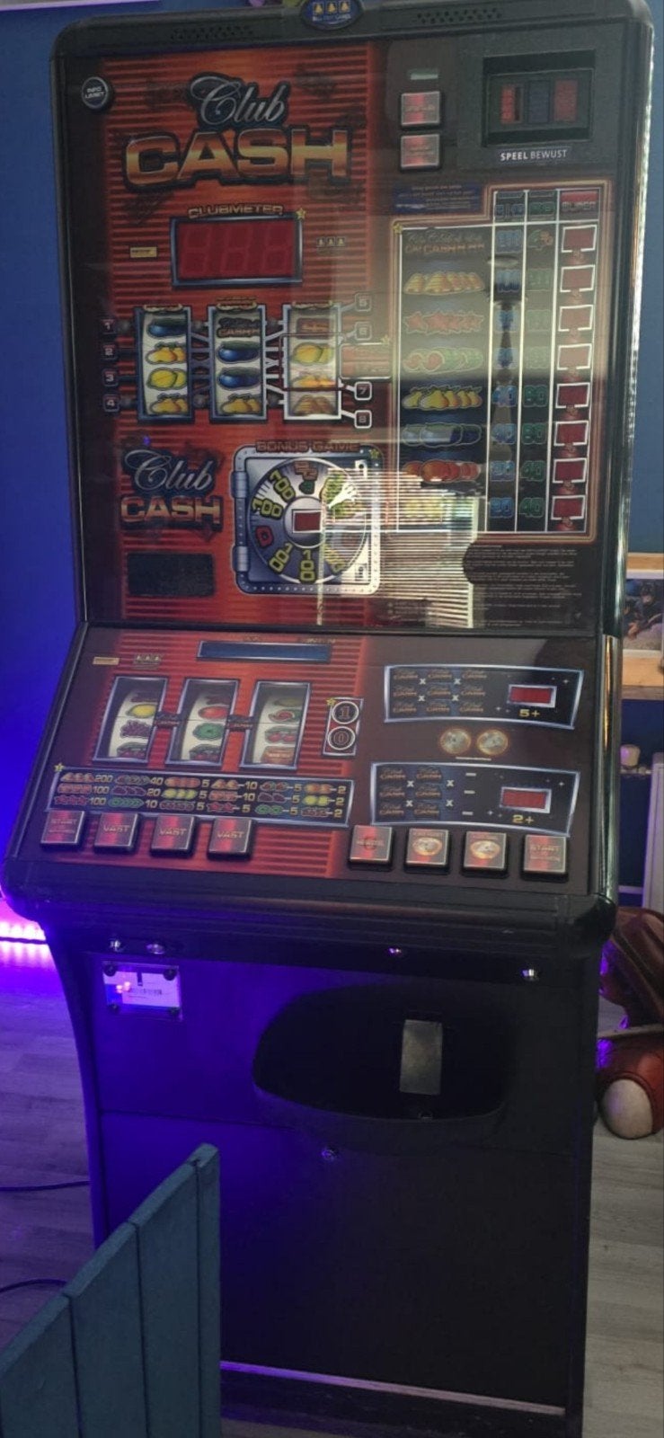 Club Cash Bellfruit MK2 Gokkast - Speelplezier gegarandeerd!, Verzamelen, Automaten | Gokkasten en Fruitautomaten, Euro, Ophalen
