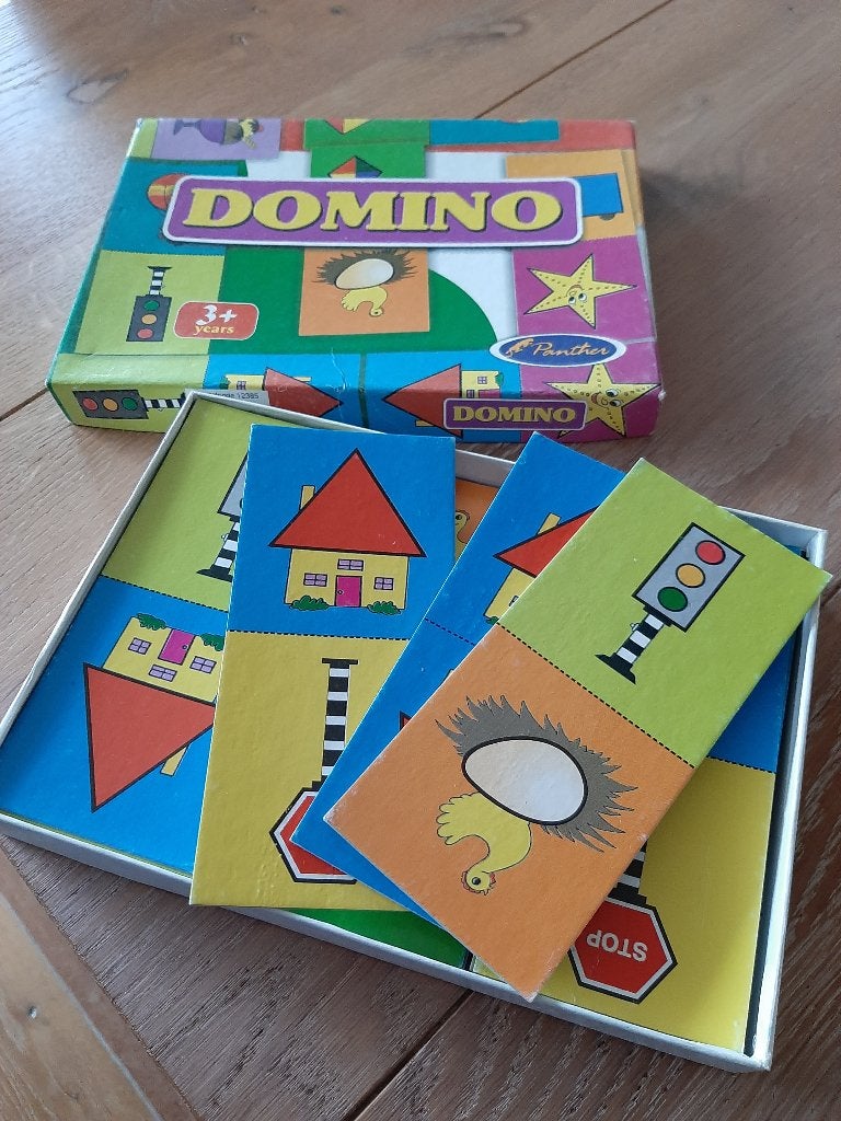 Domino, Kinderen en Baby's, Speelgoed | Educatief en Creatief, Ophalen of Verzenden, Zo goed als nieuw, Ontdekken