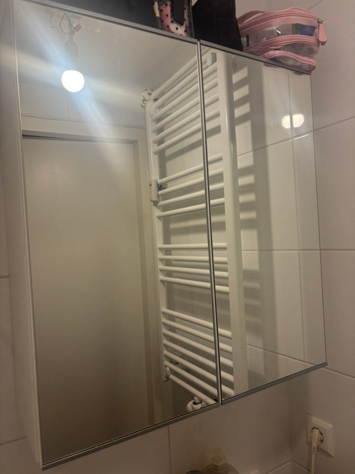 Badkamer Spiegelkastje, Ophalen, Overige typen, 50 tot 100 cm, Zo goed als nieuw