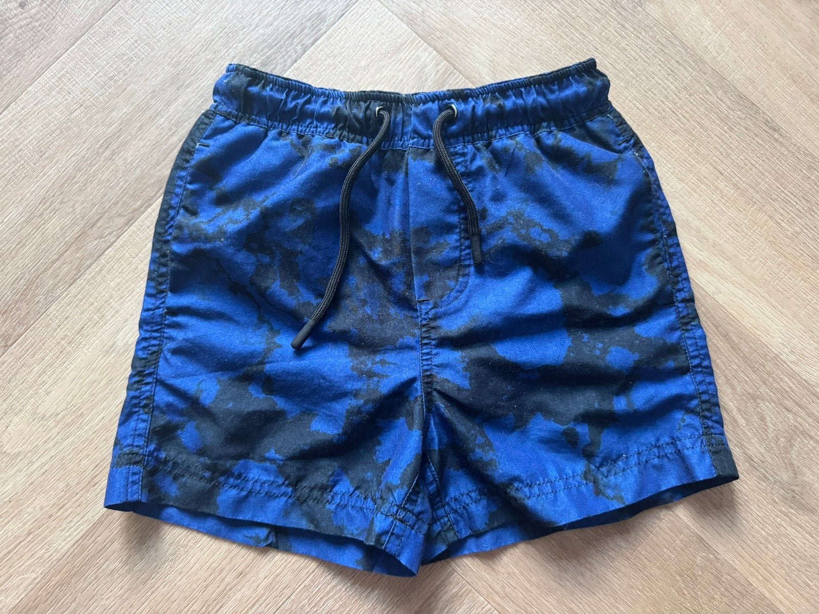 Shoeby JM zwembroek blauw/zwart maat 122/128, Kinderen en Baby's, Kinderkleding | Maat 122, Ophalen of Verzenden, Gebruikt, Jongen