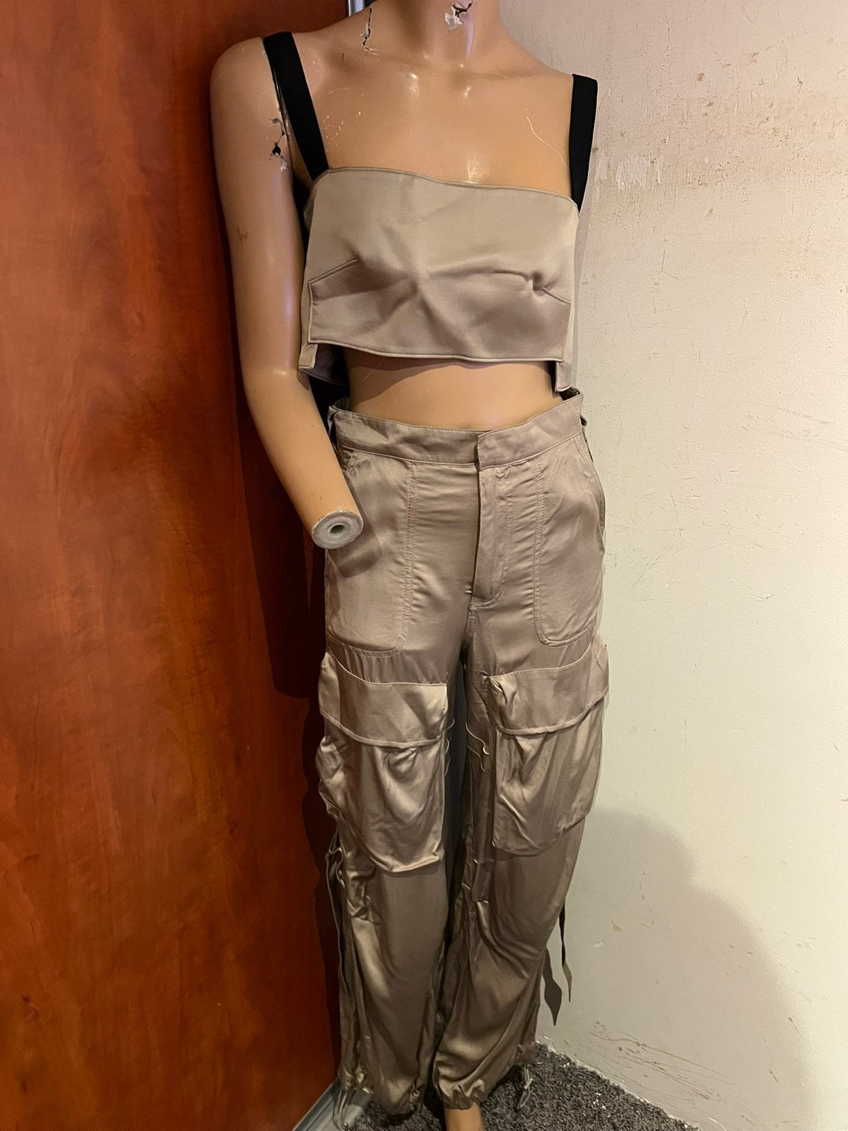 ZARA SET maat broek XS top L ZGAN, F, Kostuum of Pak, Ophalen of Verzenden, Zo goed als nieuw
