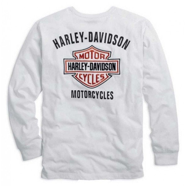 Harley shirt, Prestige, lange mouw, wit, B&S geborduurd, nw, Ophalen of Verzenden, Nieuw met kaartje, Overige typen