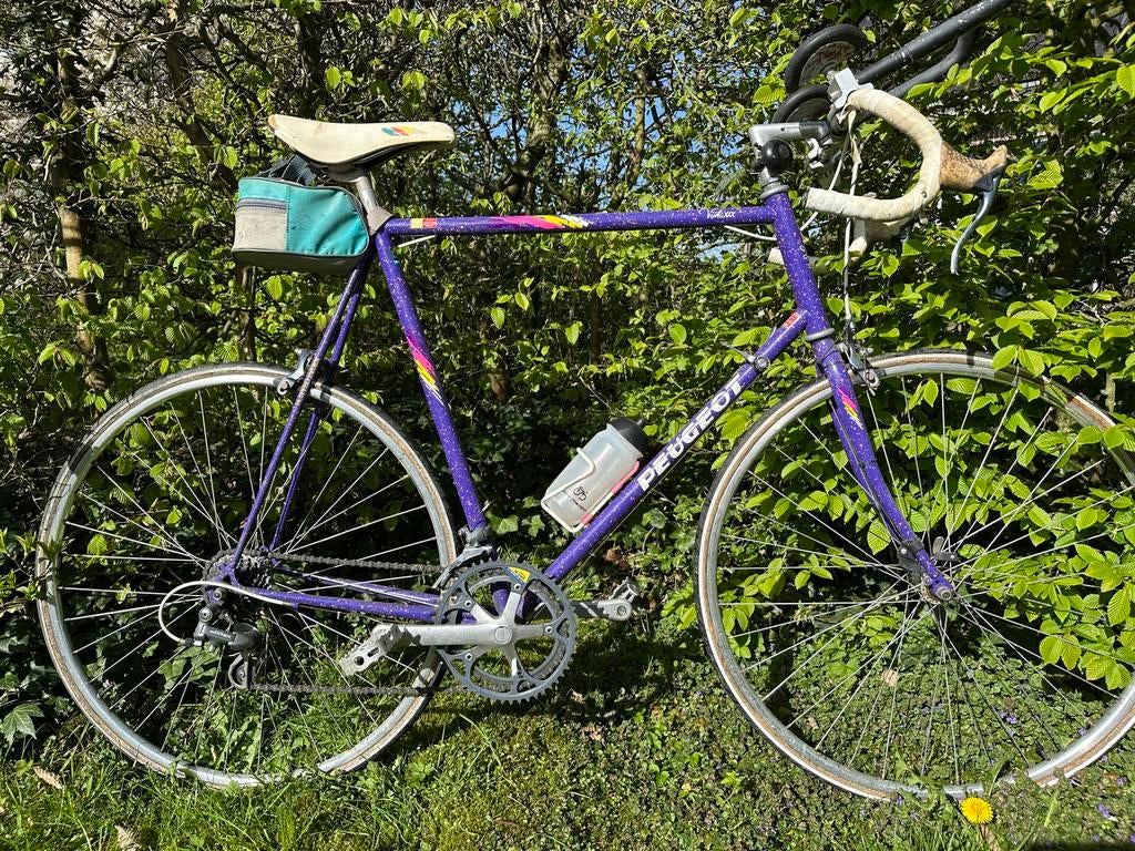 Vintage Peugeot Ventoux racefiets, Fietsen en Brommers, Fietsen | Racefietsen, 28 inch, Gebruikt, Heren, 61 tot 65 cm