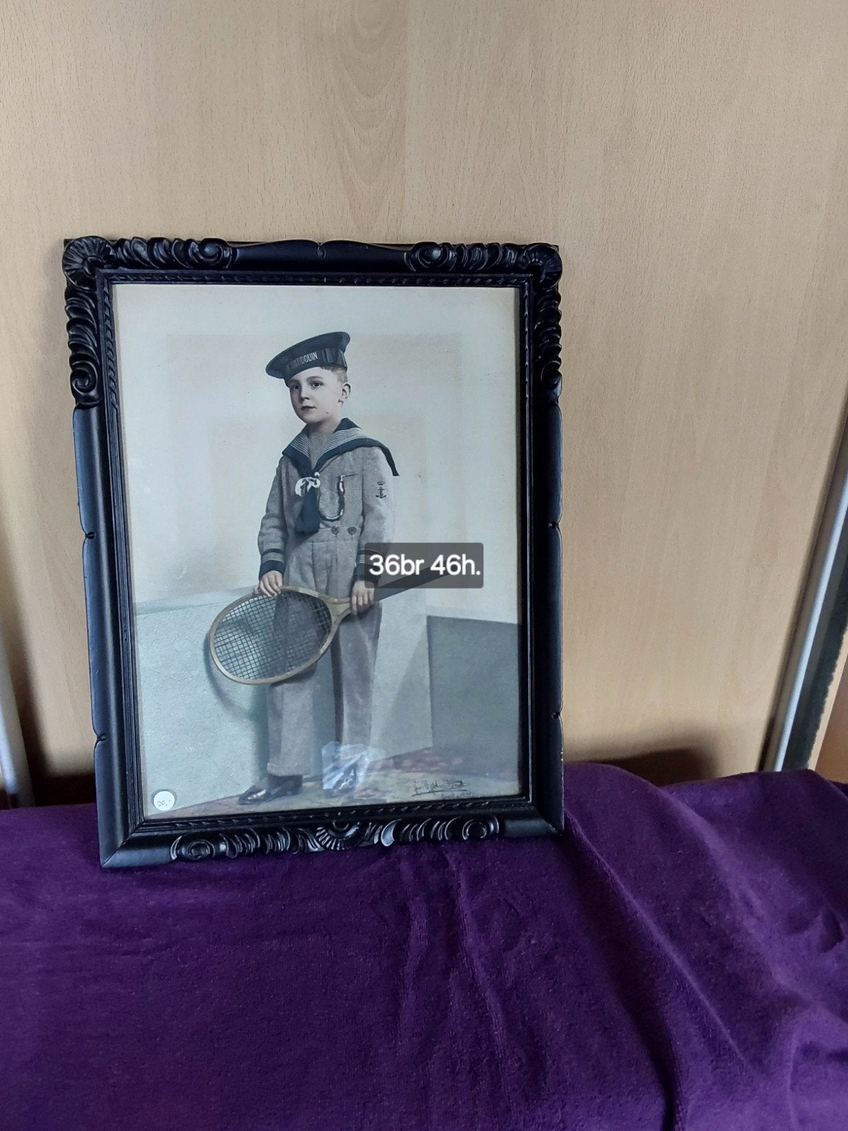 Oude foto,s met lijst, Ophalen of Verzenden