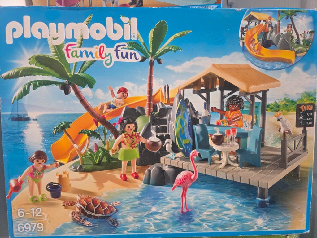 Playmobil Family Fun 6979 Tropisch Eiland Resort, Ophalen of Verzenden, Zo goed als nieuw