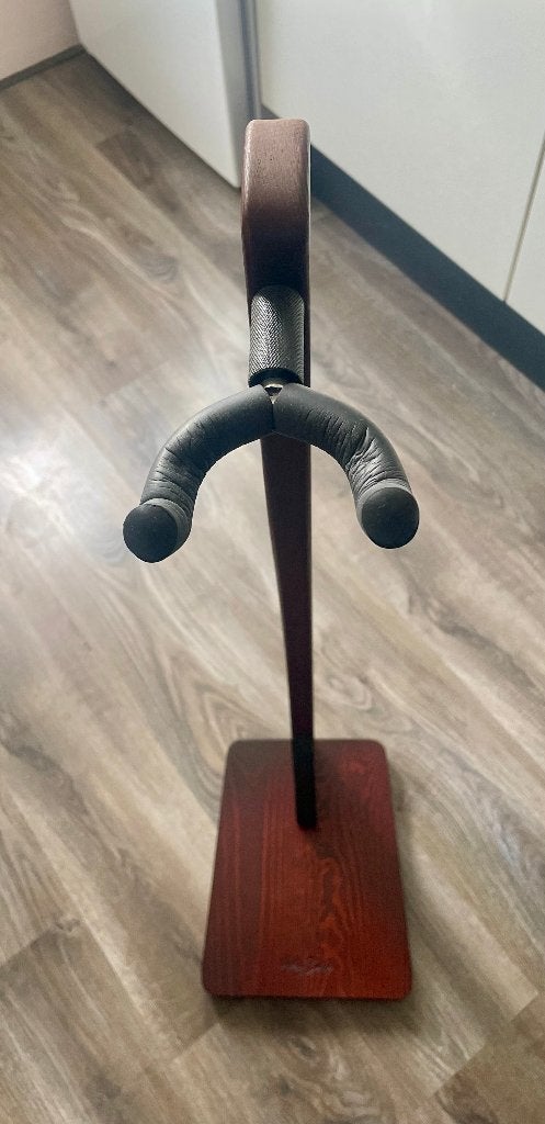 Harley Benton Gitaarstandaard - Hout, Ophalen of Verzenden, Zo goed als nieuw, Instrumentstandaard, Gitaar